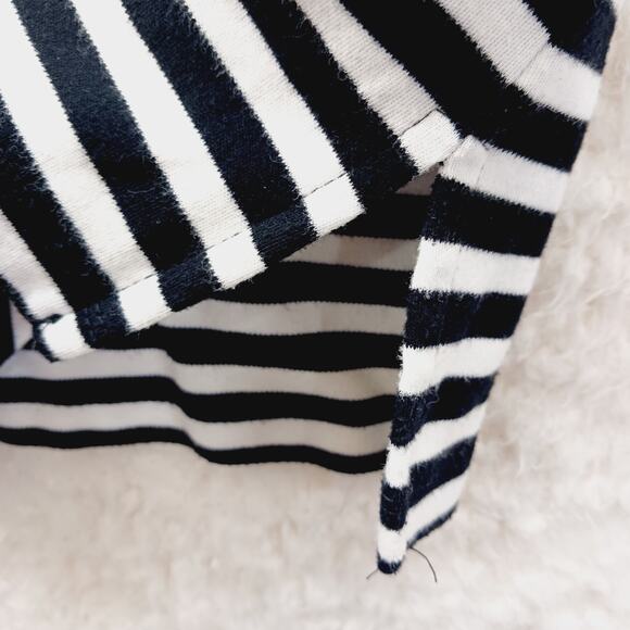 T-Shirt Size XL Navy White Nautical Sailor Core Coastal Grandma Casual Chic Y2K - Picture 5 of 16